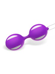 Boule de Kegel double en silicone Misha violet