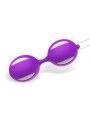 Boule de Kegel double en silicone Misha violet