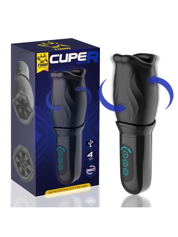 Masturbateur Cuper avec rotation à 360º USB