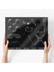 Set Bondage 11 pieces Noir Intoyou