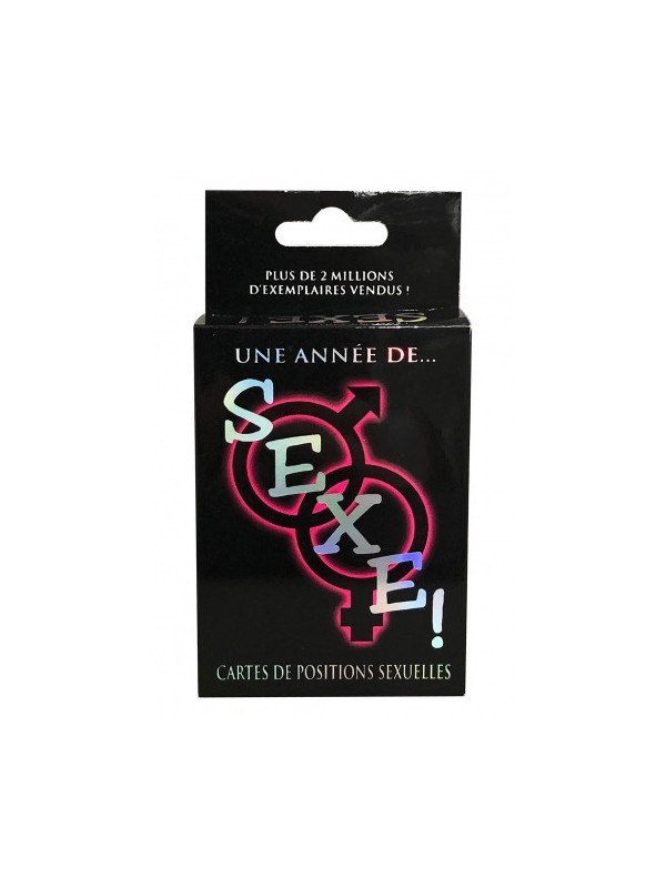 jeu de cartes - une année de Sexe