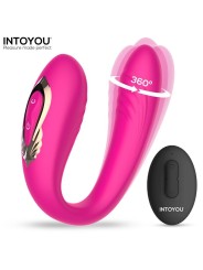 Vibro Lanty pour couples oscillant 360º et télécommande