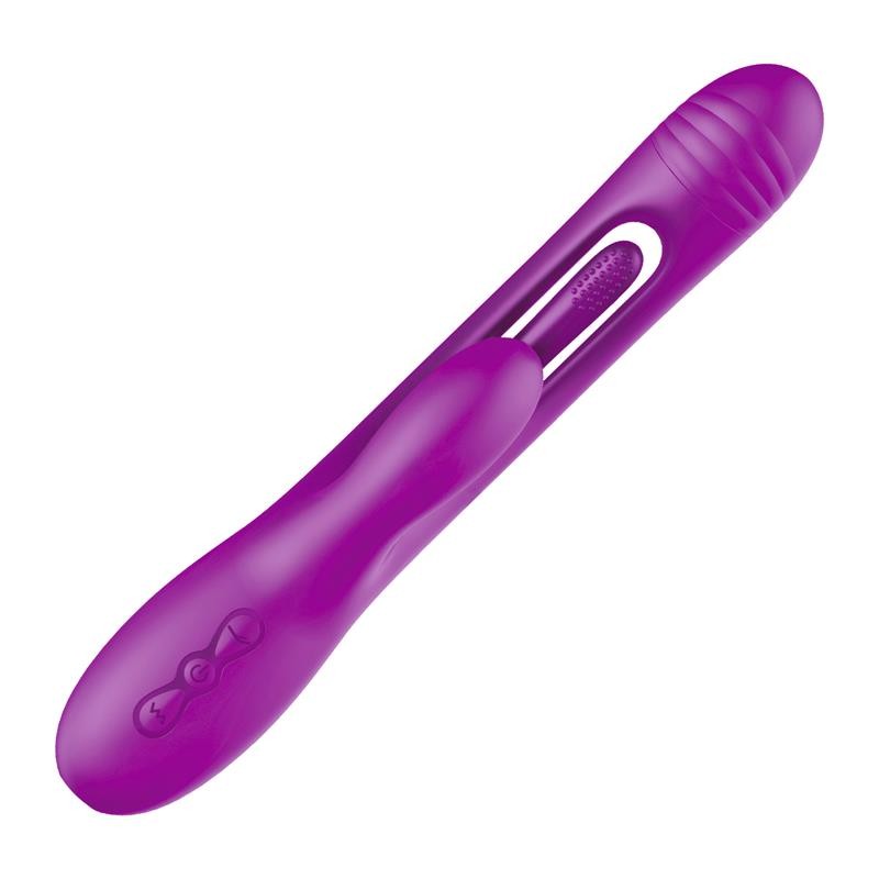 Vibro rabbit langue vaginale Priya