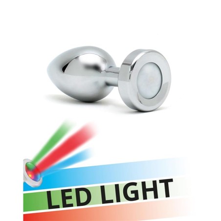 Plug anal avec lumières LED Pisa