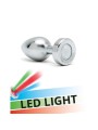 Plug anal avec lumières LED Pisa