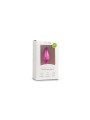 Plug Pointu silicone Rose moyen