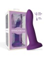 Gode qui change de couleur du violet au rose taille M 17 cm