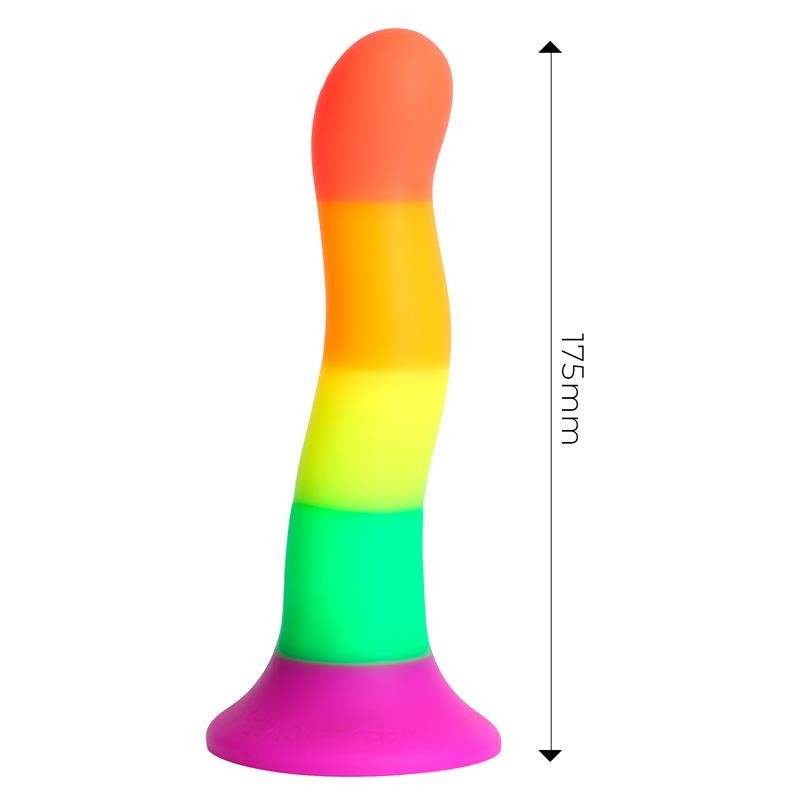 Gode ??couleur arc-en-ciel 18 cmGode couleur arc-en-ciel 18 cm