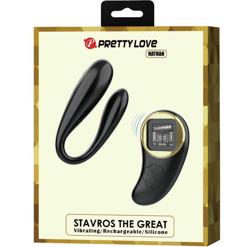 pretty love - télécommande nathan double plaisir vibrant