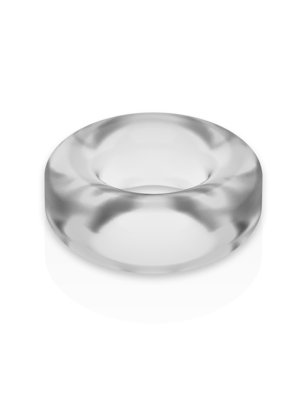 powering - anneau pénis super flexible et résistant 3,8cm pr04 clair