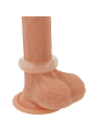 powering - anneau pénis super flexible et résistant 3,8cm pr04 clair