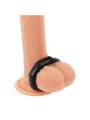 powering - anneau pénis super flexible et résistant 5cm pr10 noir