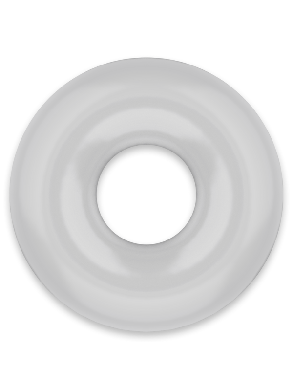 powering - anneau pénis super flexible et résistant 5cm pr03 clair