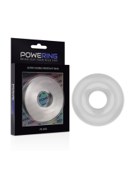 powering - anneau pénis super flexible et résistant 5cm pr03 clair