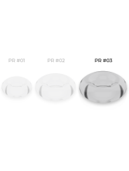 powering - anneau pénis super flexible et résistant 5cm pr03 clair