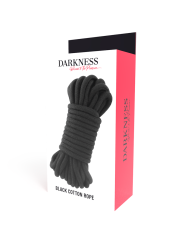 corde shibari japonais 20m noir darkness
