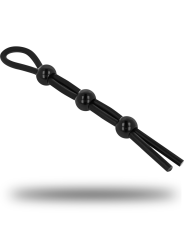 ohmama fetish - anneau pénis en corde et testicules