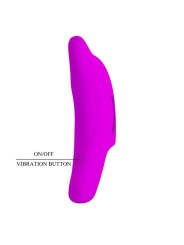 pretty love - puissant stimulateur de doigts violet delphini