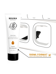 bruma - gel glissant à l'aloe vera saveur gâteau américain 100 ml