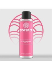 Huile effet chaud massage chewing gum 100ml Nanami