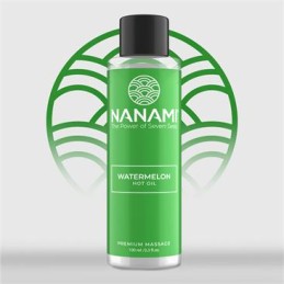 Huile effet chaud massage pasteque 100ml Nanami