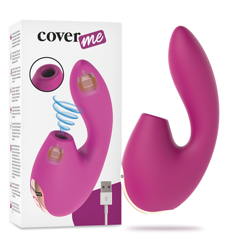 coverme - aspiration clitoridienne et puissant vibromasseur point G