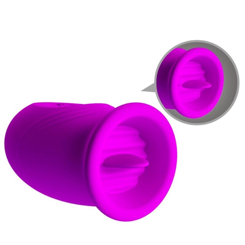 Pretty Love - Vibromasseur rechargeable double violet Daisy Egg