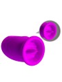 Pretty Love - Vibromasseur rechargeable double violet Daisy Egg