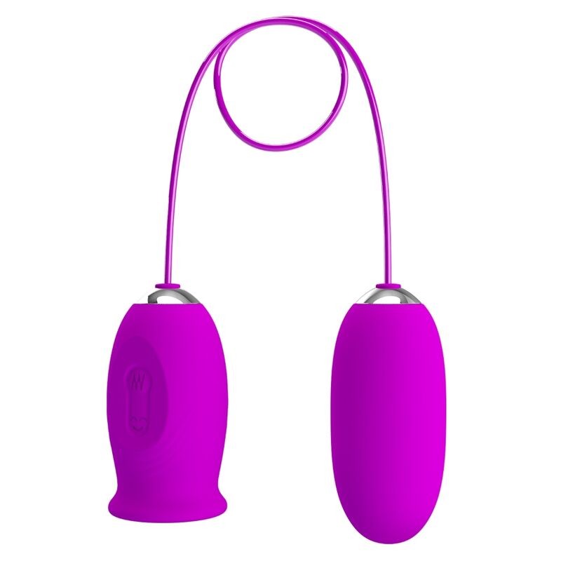 Pretty Love - Vibromasseur rechargeable double violet Daisy Egg