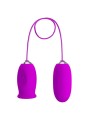 Pretty Love - Vibromasseur rechargeable double violet Daisy Egg