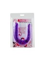 baile - double gode en gelée flexible lilas