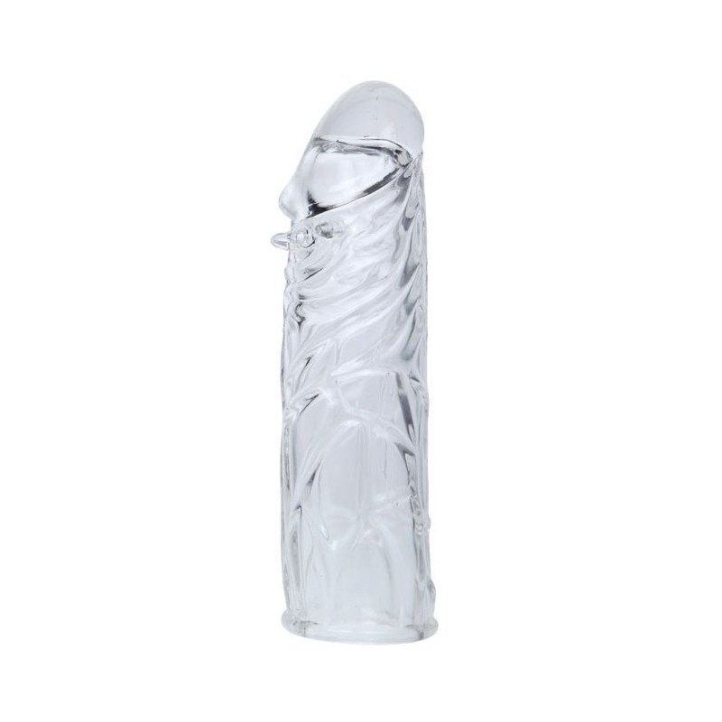 baile - gaine à pénis en silicone transparent 13 cm