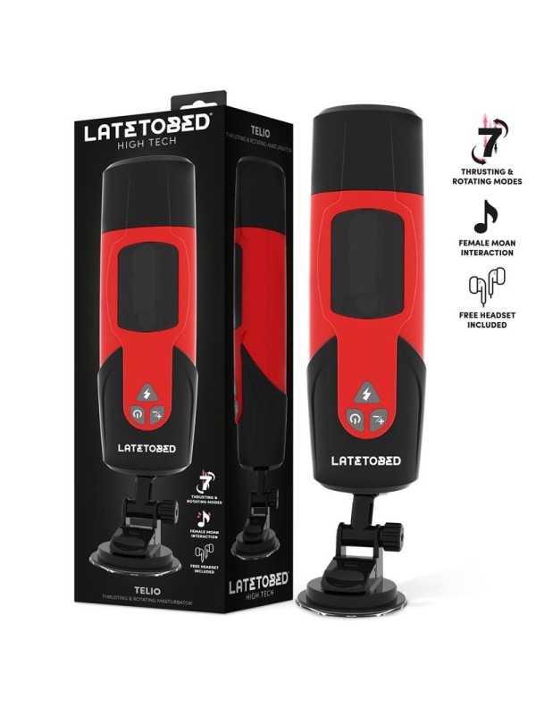 Masturbateur Telio Advanced rotation, poussée, gémis, aspirant