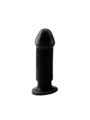 Plug anal Evil taille M 12,5 x 3,7 cm noir