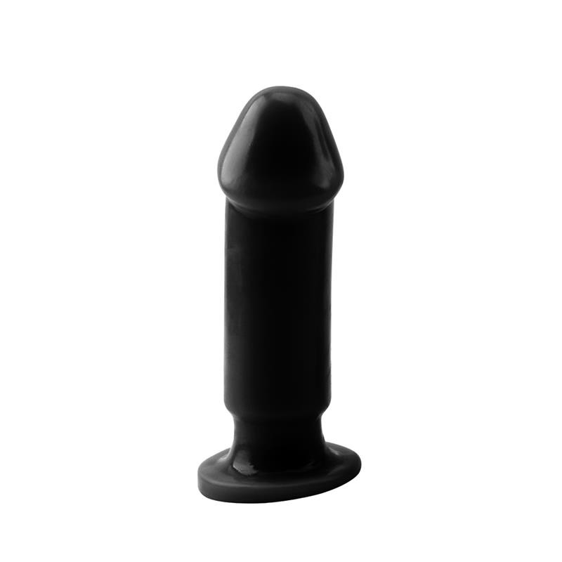 Plug anal Evil taille M 12,5 x 3,7 cm noir