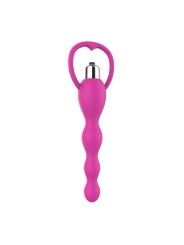 Chaîne anale avec vibration rose