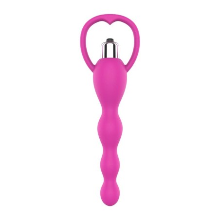 Chaîne anale avec vibration rose