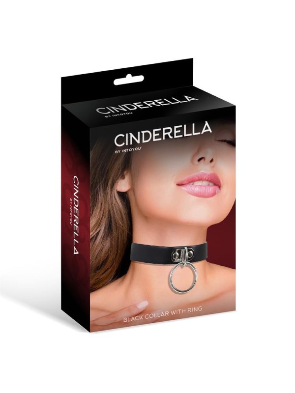 Collier cerceau en cuir vegan T:U Cindirella