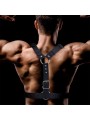 Harnais bondage masculin Fabrio en cuir vegan