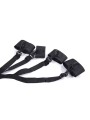 Ohmama-attaches de lit nylon et velcro