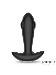 Milton plug anal avec double tambours telecommande