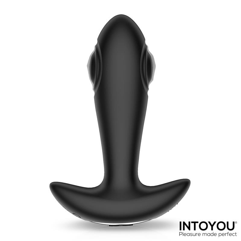 Milton plug anal avec double tambours telecommande
