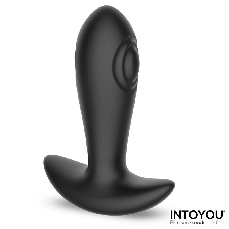 Milton plug anal avec double tambours telecommande