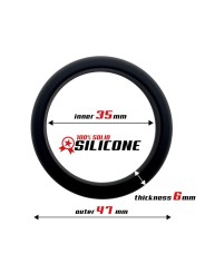 Anneau penis rigide 3.5cm noir beast