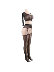 Bodystocking Queen lingerie noir H3254 T:U