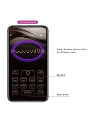 Vibromasseur August Couples avec application Lilas