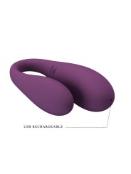 Vibromasseur August Couples avec application Lilas