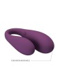 Vibromasseur August Couples avec application Lilas