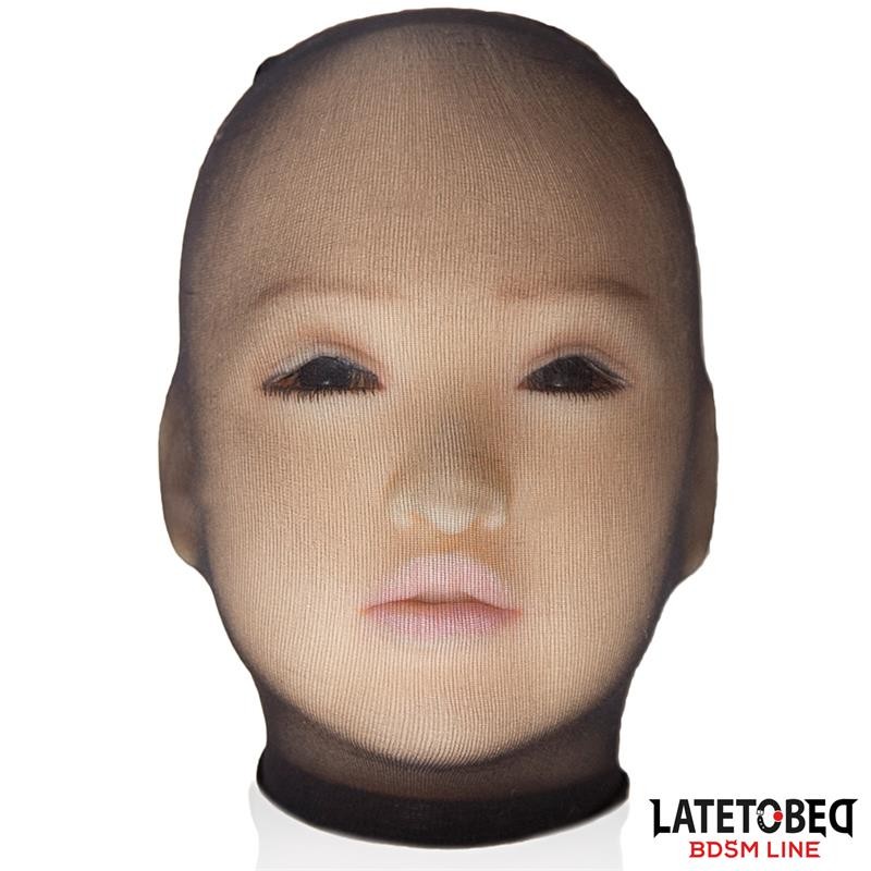 Masque voile transparent taille unique