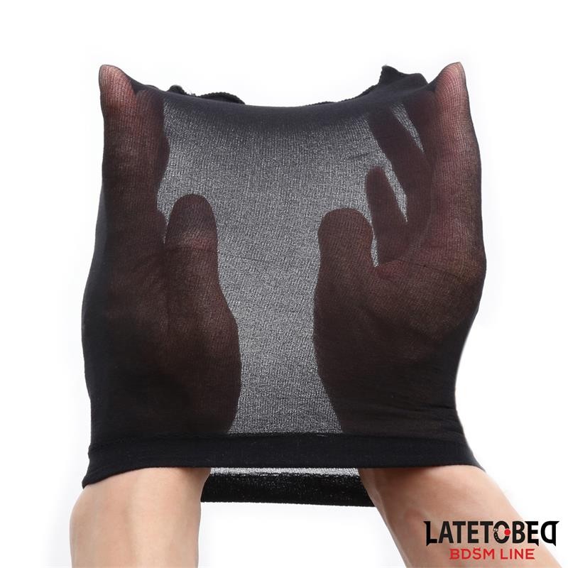 Masque voile transparent taille unique